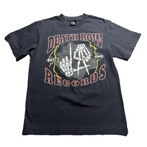 Death Row Records Giant Vintage NWOT Adult Gangsta Rap Music SS Shirt Sz S